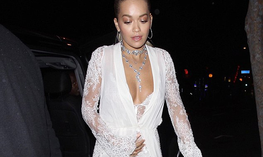 Rita Ora does not leave room for imagination