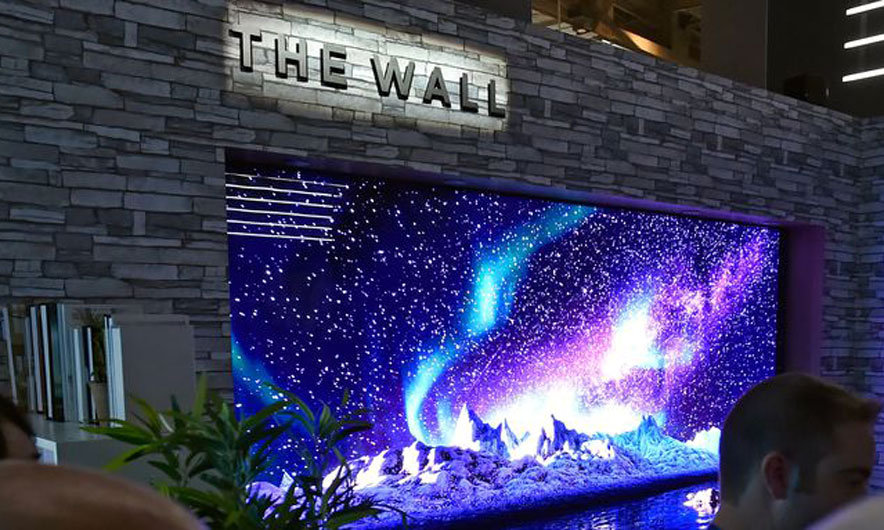Wall-TV, The Revolutionary Screens From Samsung (Photo)