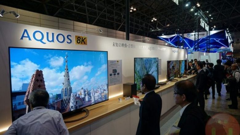 8K TV from Sharp goes on sale next month