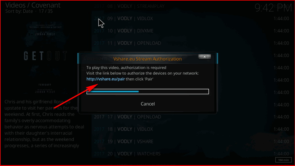 How to Fix https://vshare.eu/pair Error on Kodi (3 Working Methods)