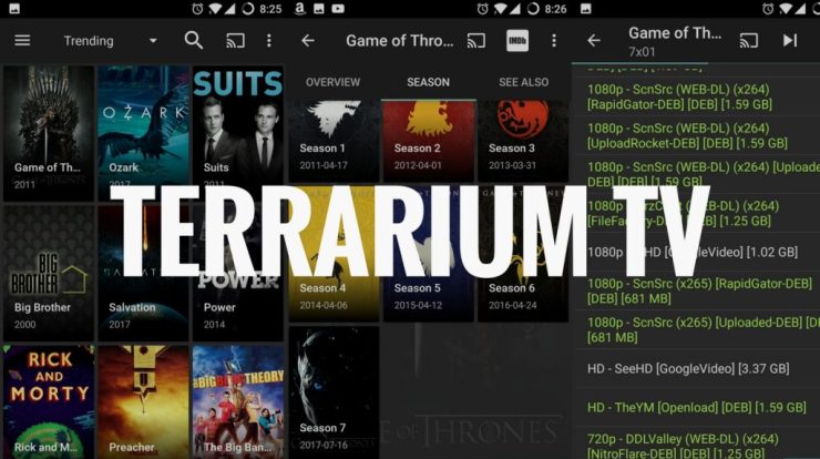 Apps Like Terrarium TV