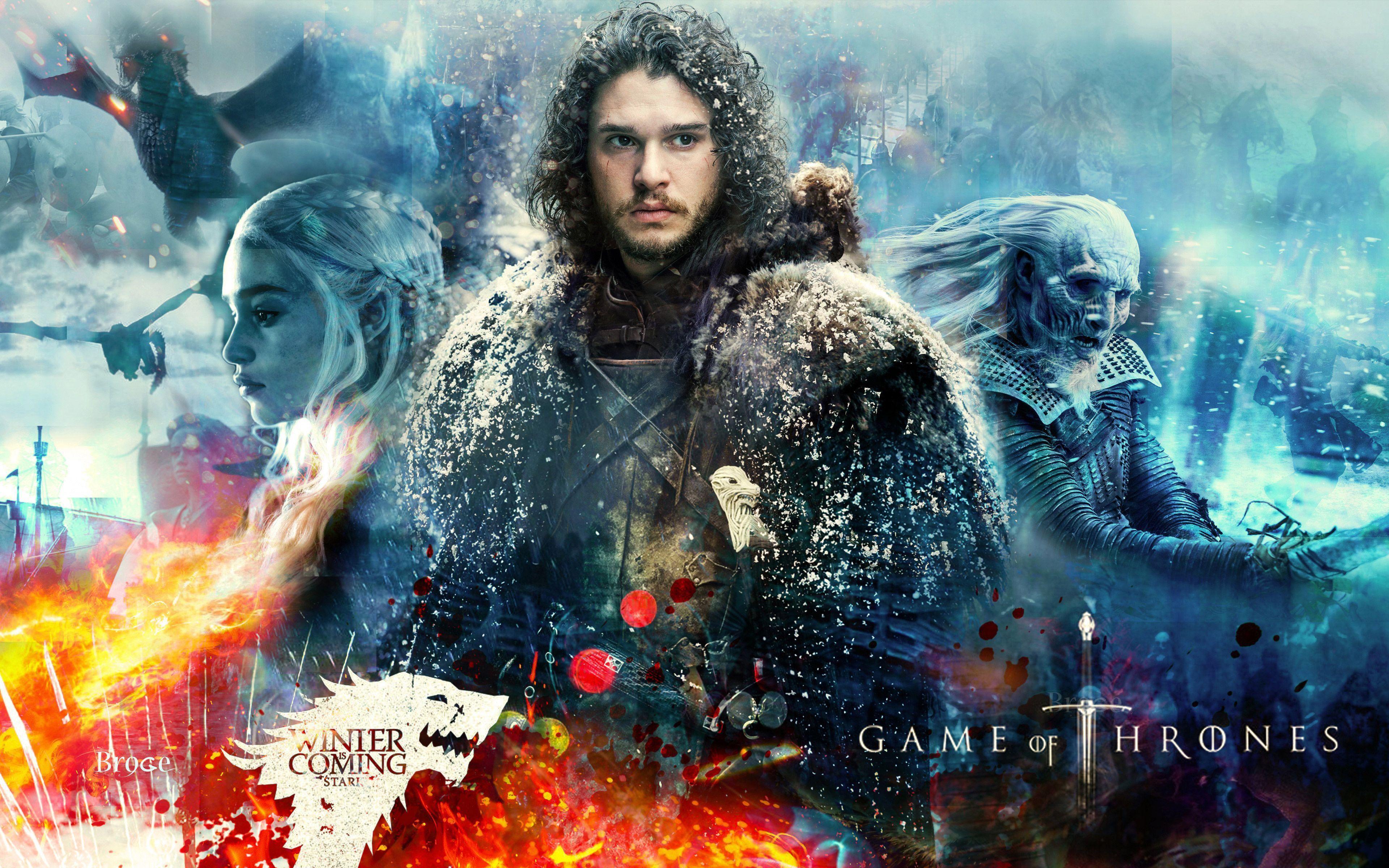 4K/HD Wallpaper Of Game Of Thrones Season 8 (+Season 7)