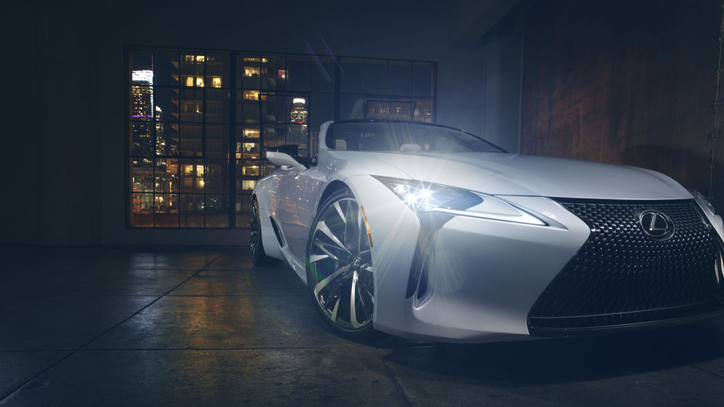 Lexus LC Convertible Concept Revealed (Photo)
