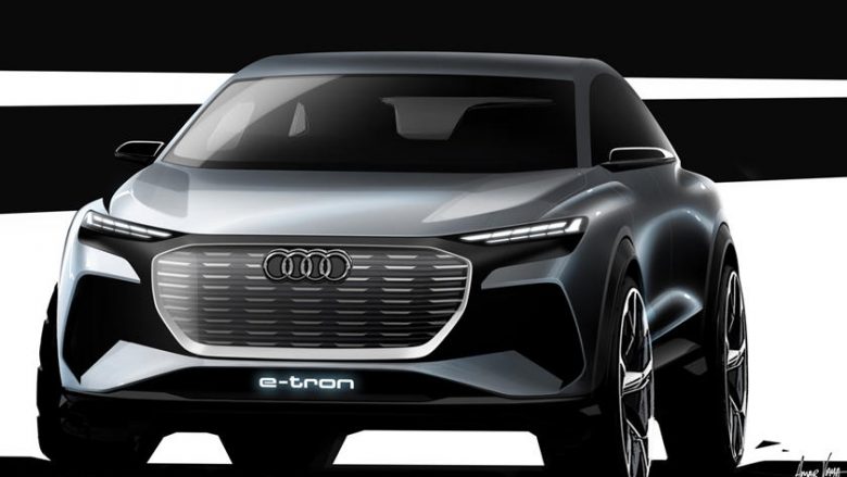 Audi Q4 e-Tron Appears as a Concept, a Few Days Before the Official Presentation (Photo)