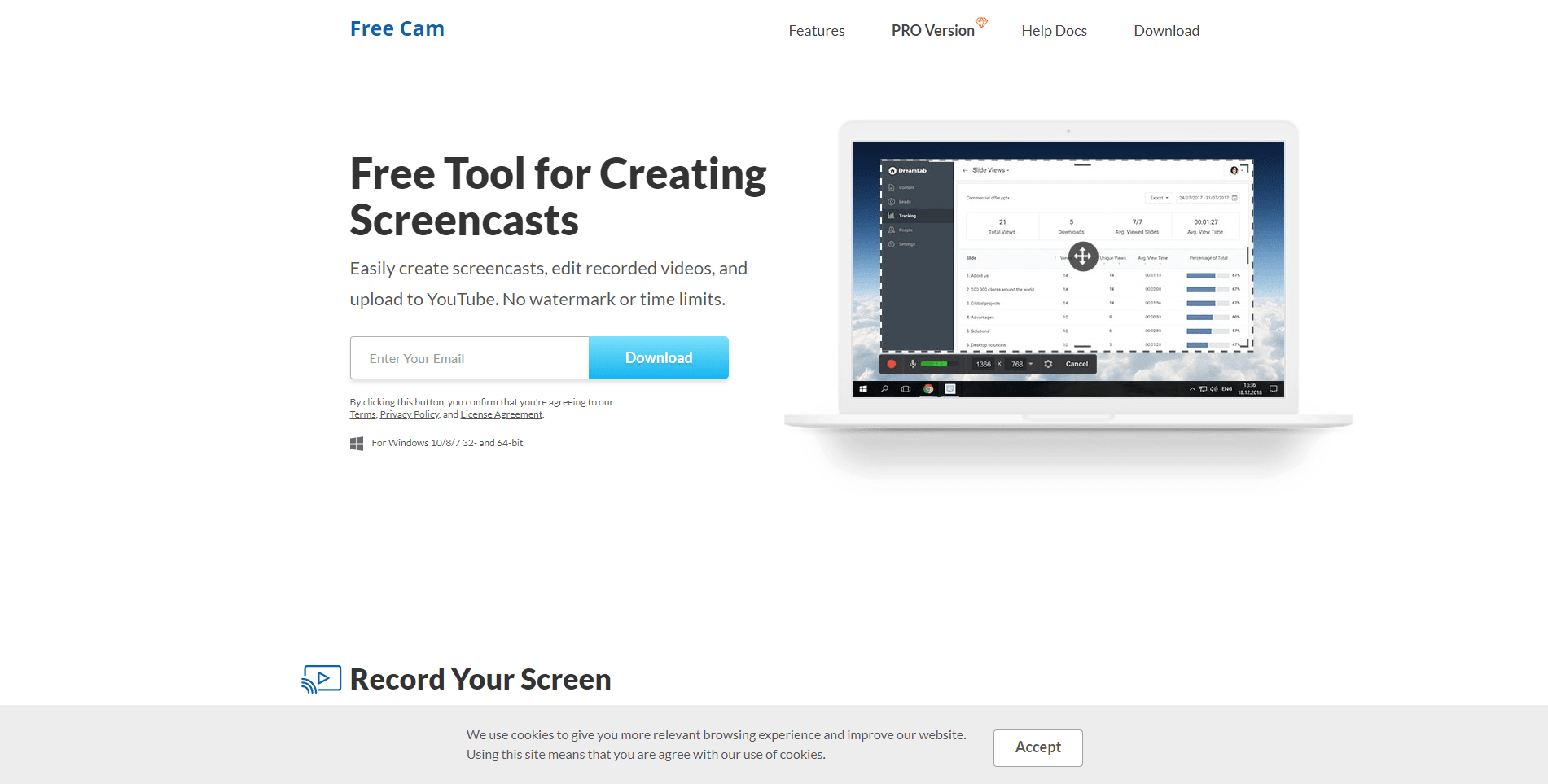 iSpring Free Cam