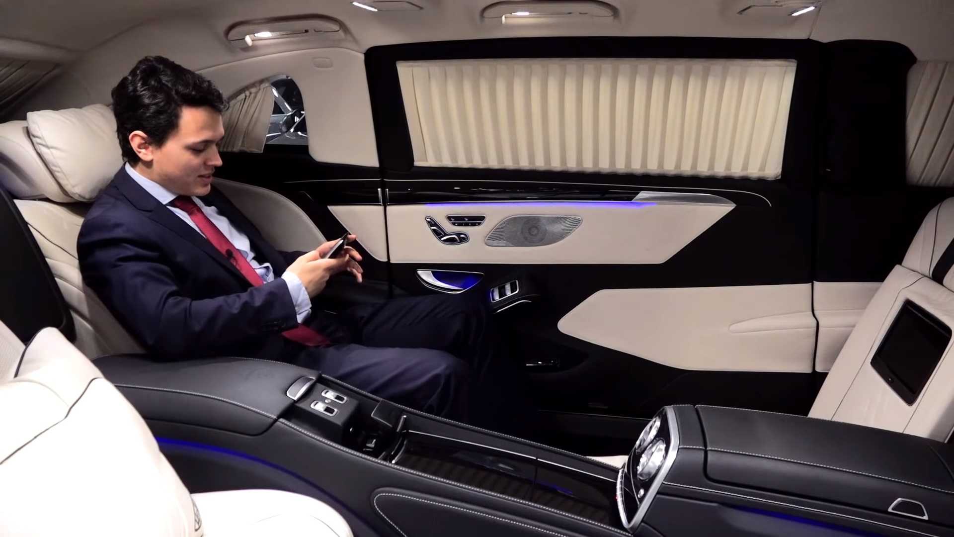 2019 Mercedes-Maybach S600 Pullman Guard Interior