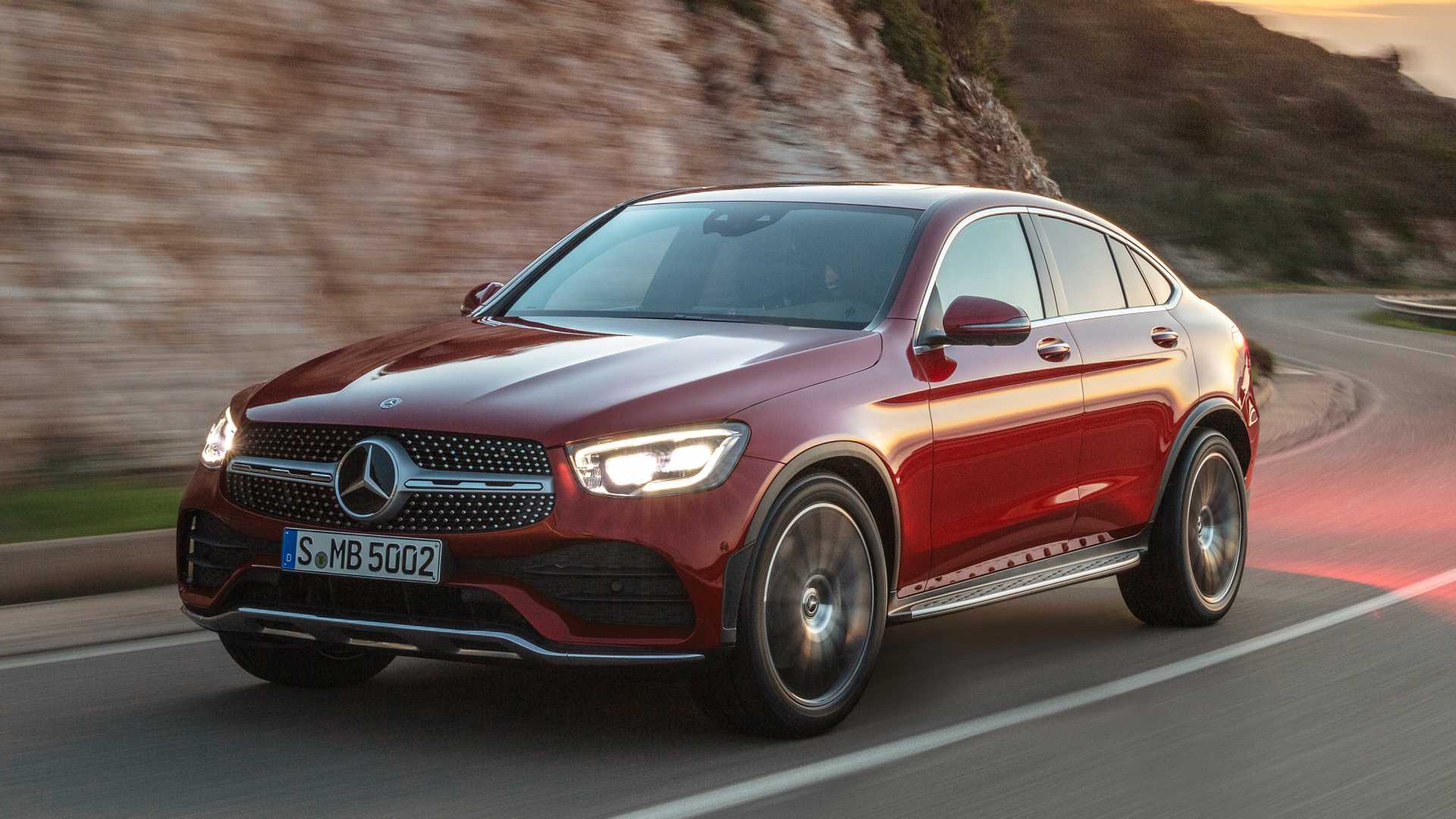 2020 Mercedes-Benz GLC Coupe with new tech and more power revealed
