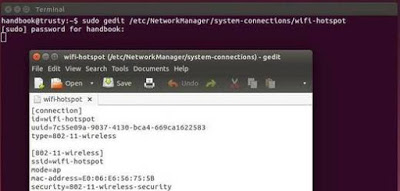 Create WiFi Hotspot in Ubuntu