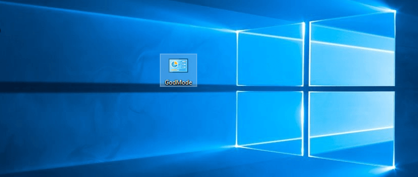 Activate GodMode On Windows 7, 8 and 10 (How To)