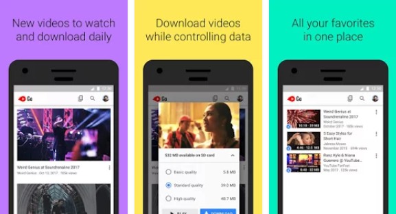 3. Youtube Go