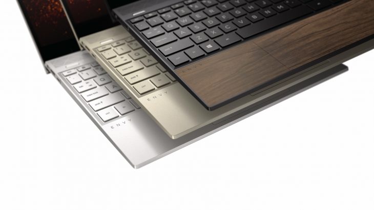 HP Introduced Envy Wood Laptops Partially Made of Wood