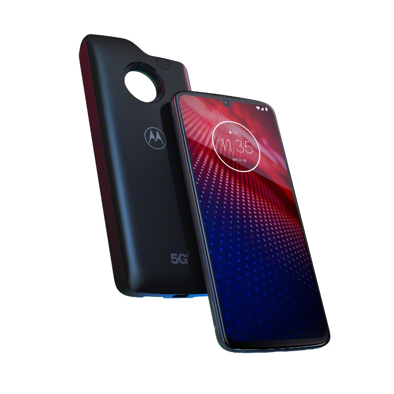 Moto Z4 5G Smartphone with OLED Display, Snapdragon 675, 48 MP Rear ...