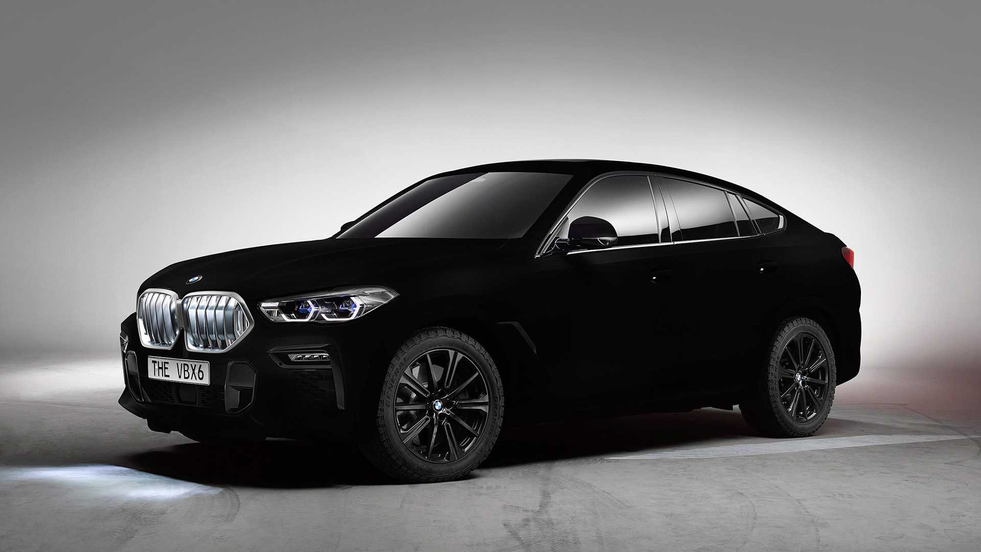 2020 BMW X6 in Vantablack