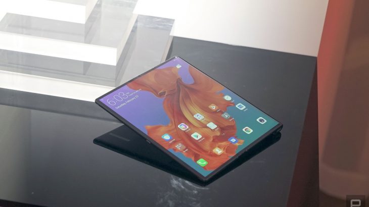 Huawei's foldable phone is finally on sale