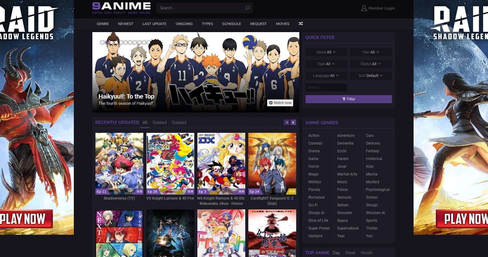 watch free anime series online