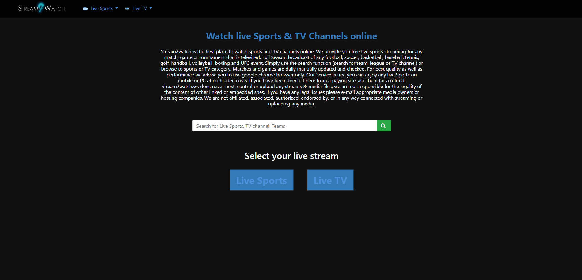 Stream2Watch