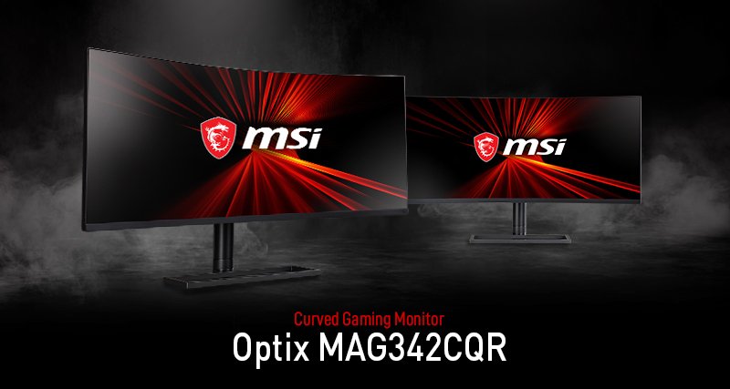 Optix MAG342CQR 1000R Gaming Monitor