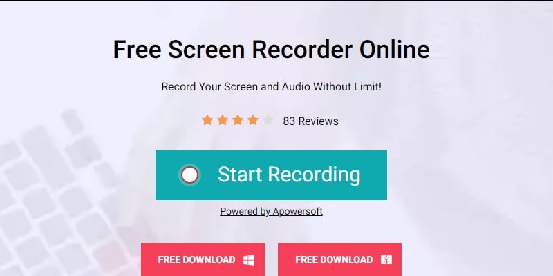 AceThinker Free Screen Recorder Online