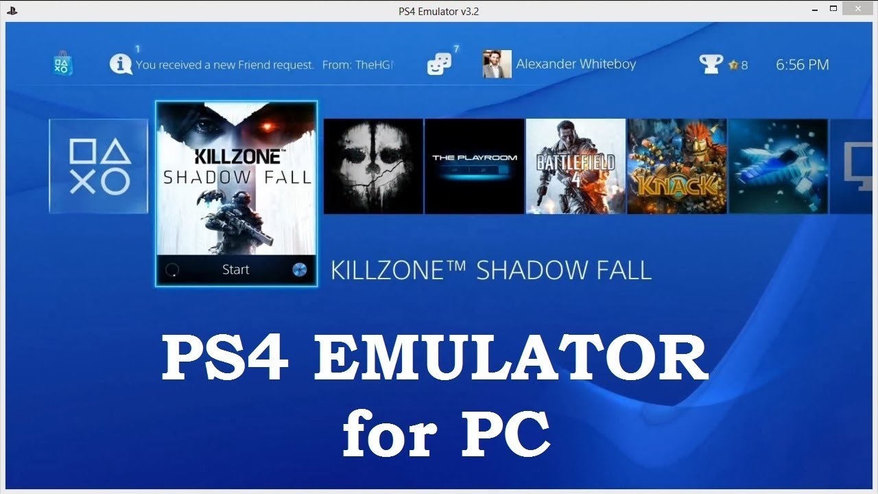 PS4 Emulators For PC
