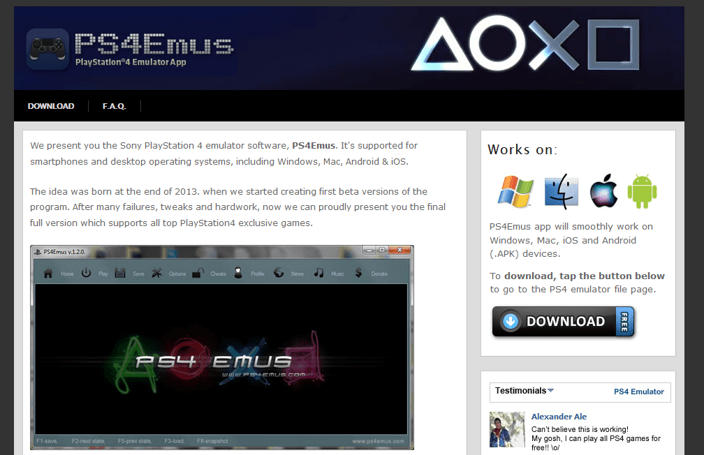 PS4Emus