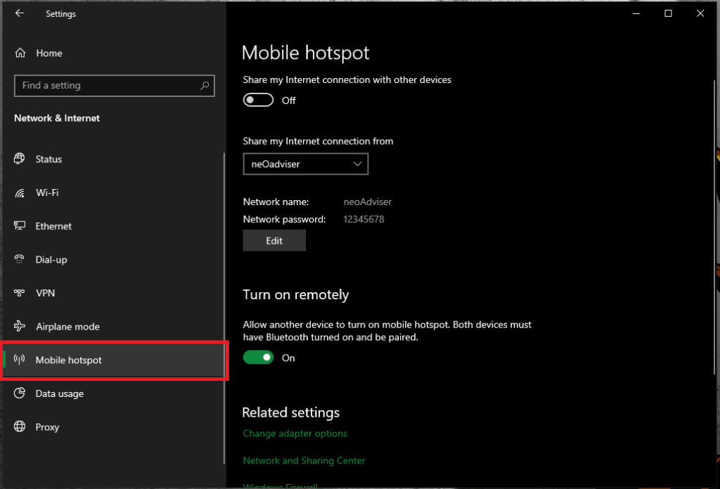 How to Turn Your Windows 10 PC into a WiFi Hotspot • neoAdviser