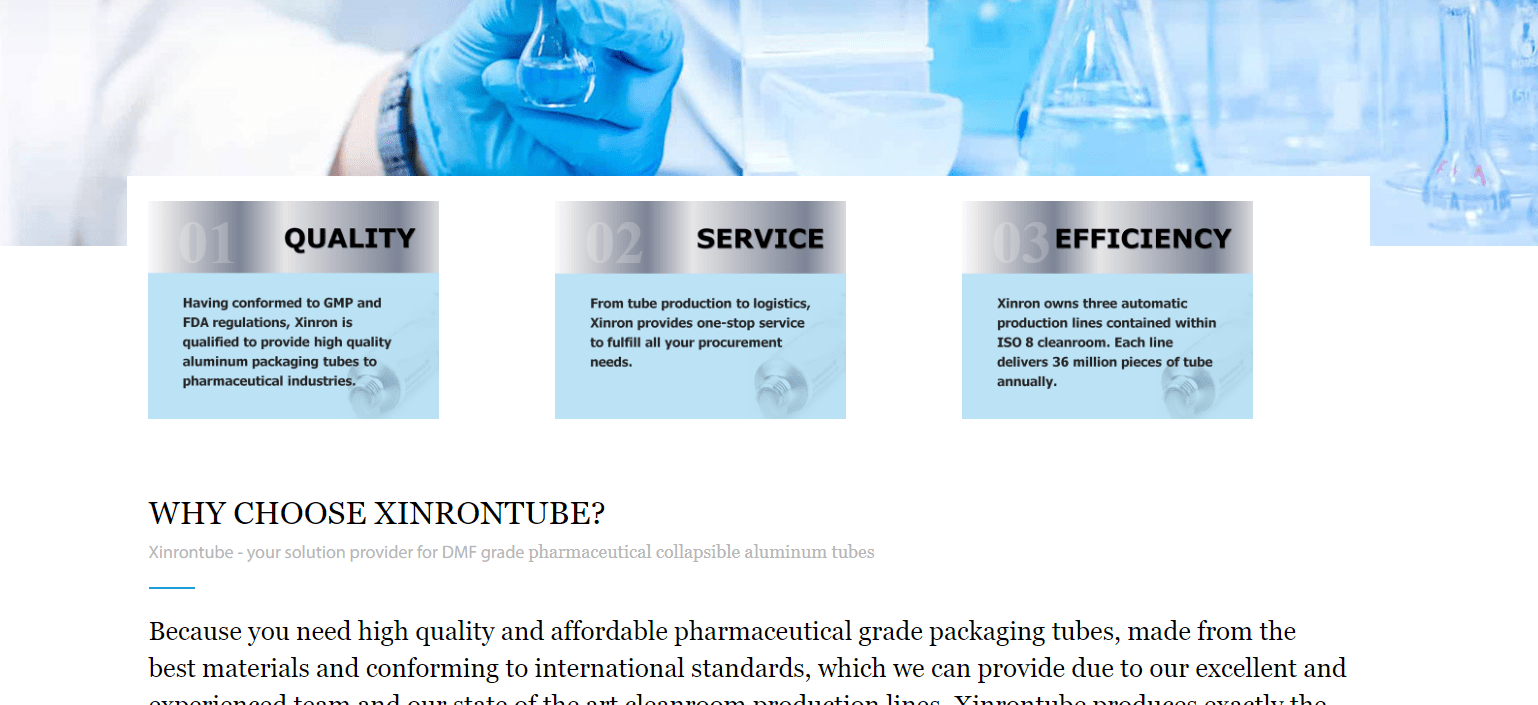 pharmaceutical aluminum tube manufacturers` hallmarks-min