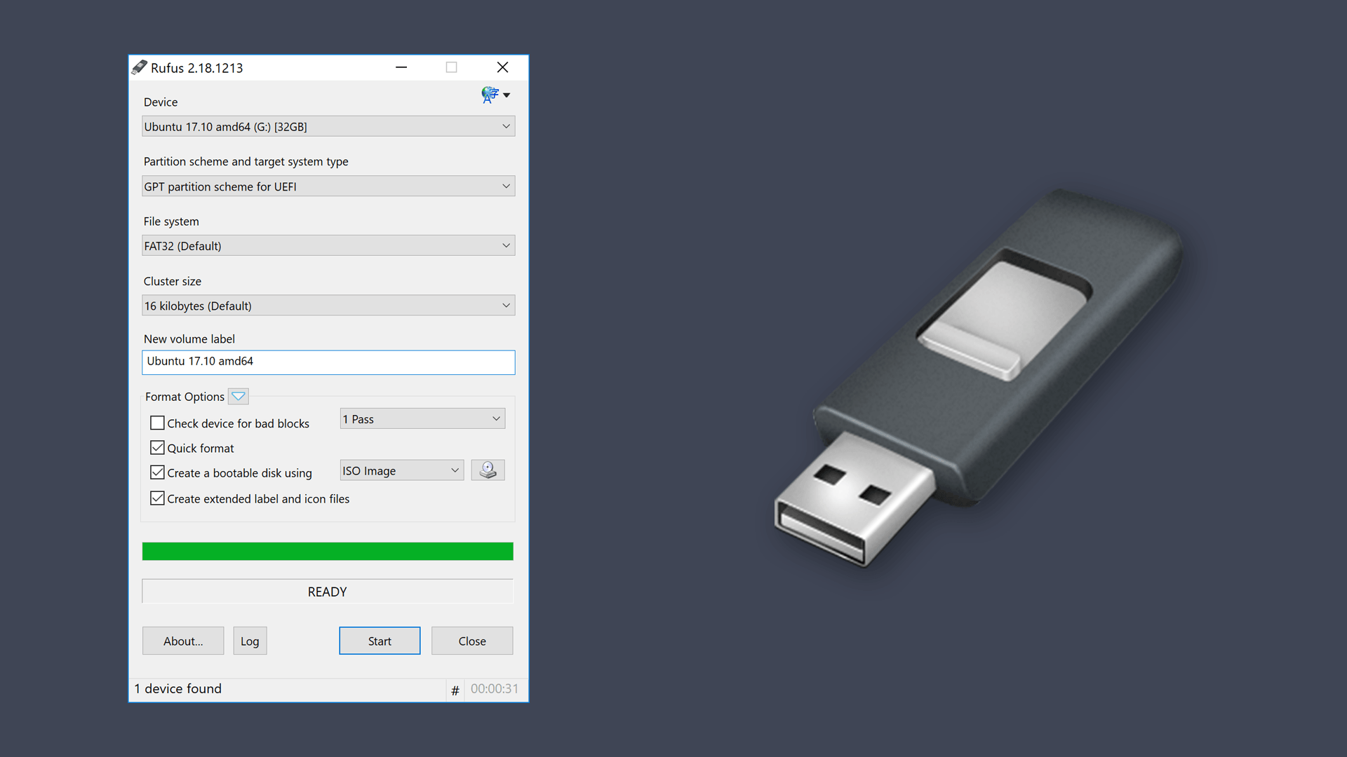 how to make a flash drive bootable using rufus