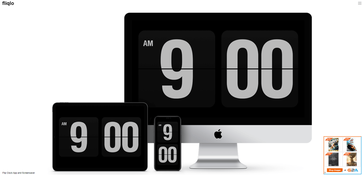 How to make "Flip Clock" as a Screensaver (Windows and MAC) • neoAdviser