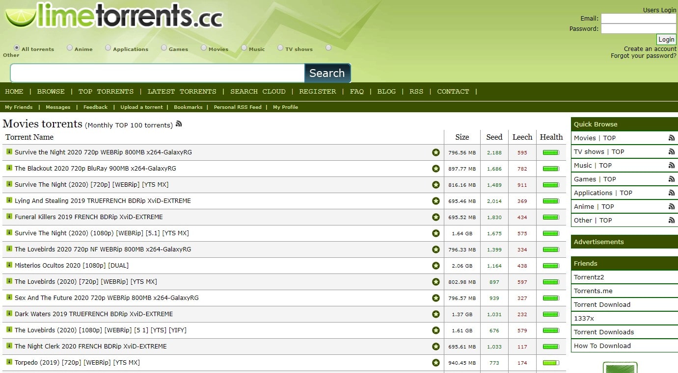 Limetorrents