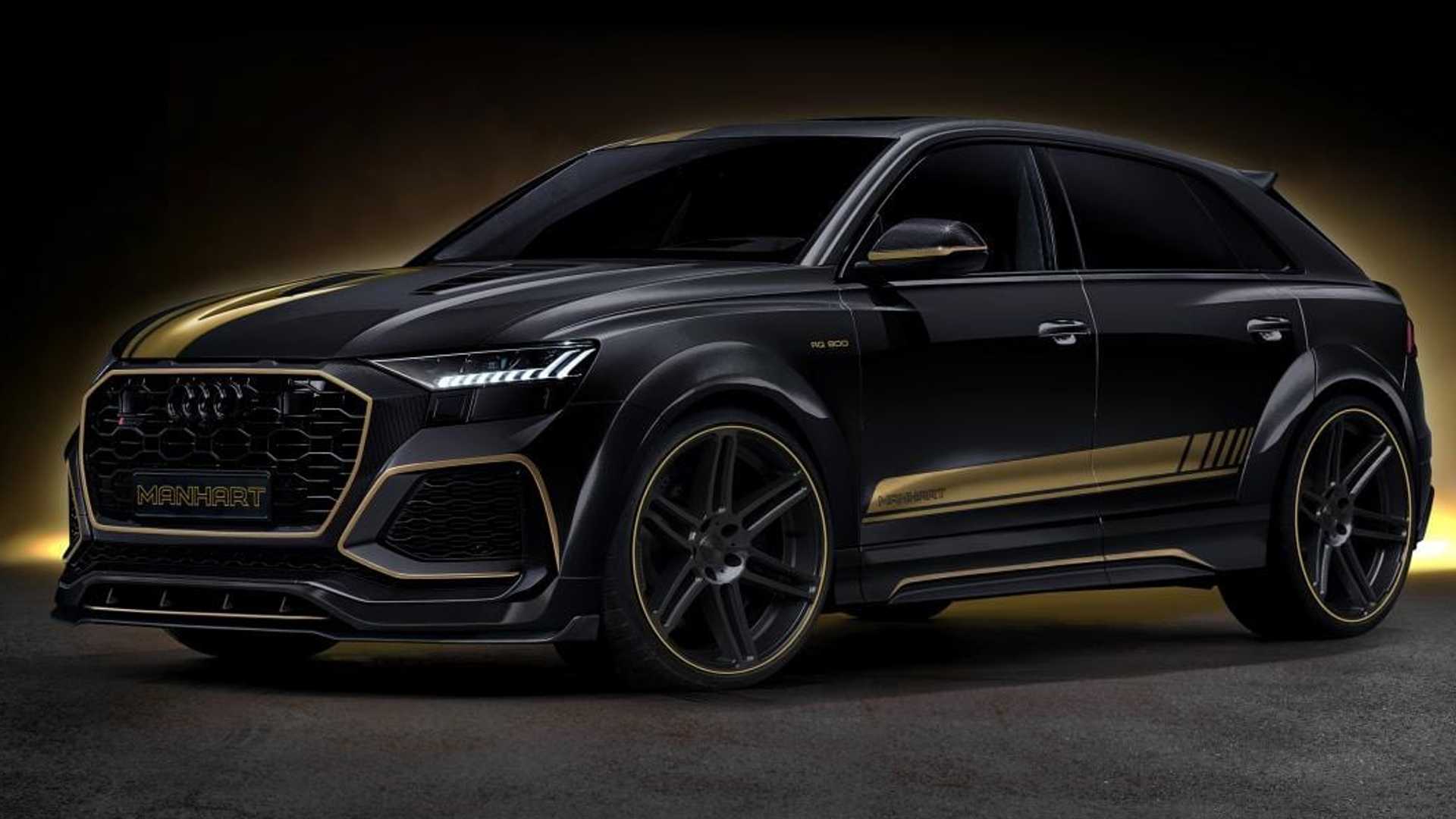 Audi RS Q8 with gold details and dizzying price • neoAdviser